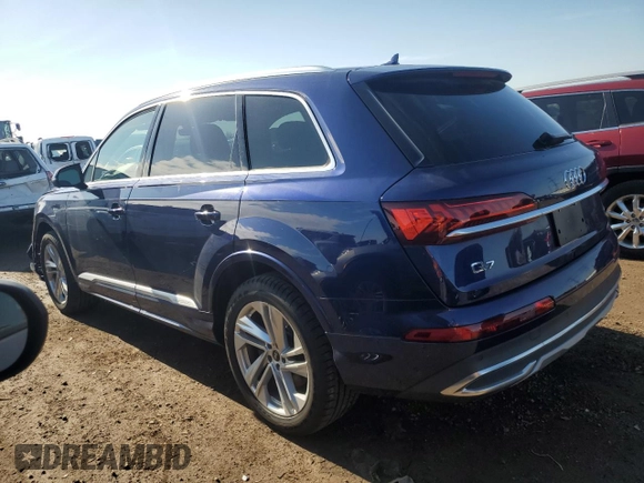 2021 Audi Q7 Premium Plus с VIN WA1LXAF76MD040708, выставлен на аукционе Copart как лот 53550155 с пробегом 53 207 миль миль и Списание • Salvage title. История ставок и продаж доступна на DreamBid. Изображение 2.