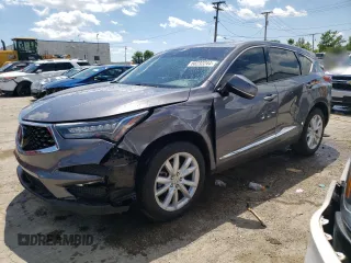 2021 Acura RDX with VIN 5J8TC2H38ML002535, listed as a Copart auction lot 60232244 with 92,692 mi miles and Clean Title. Bid and sale history available at carsss.com. Image 1.