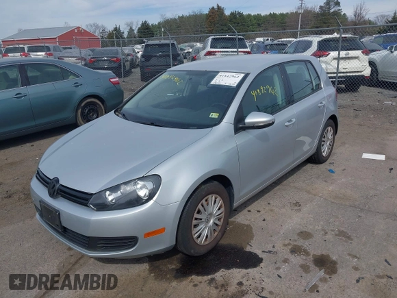 2013 Volkswagen Golf w/Conv with VIN WVWDB7AJ5DW135571, listed as a IAAI auction lot 41842962 with 170,198 mi miles and . Bid and sale history available at DreamBid. Image 2.