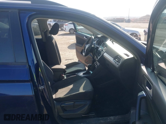 2021 Volkswagen Tiguan S with VIN 3VV1B7AXXMM012292, listed as a IAAI auction lot 41776309 with 109,369 mi miles and . Bid and sale history available at DreamBid. Image 5.
