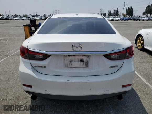 2016 Mazda 6 i Touring with VIN JM1GJ1V52G1446967, listed as a Copart auction lot 54955795 with 149,276 mi miles and Salvage Title. Bid and sale history available at carsss.com. Image 6.