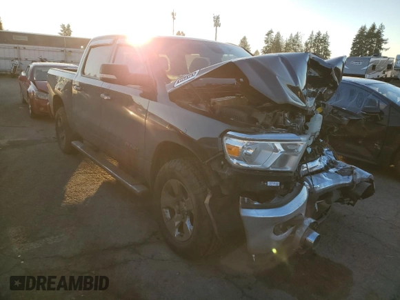 2019 Ram 1500 Big Horn/Lone Star with VIN 1C6RRFFG6KN646726, listed as a Copart auction lot 41802655 with 103,755 mi miles and Salvage Title. Bid and sale history available at carsss.com. Image 4.
