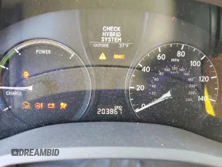 2012 Lexus RX 450h with VIN JTJZB1BAXC2006164, listed as a Copart auction lot 83709374 with 203,867 mi miles and Salvage title. Bid and sale history available at DreamBid. Image 9.