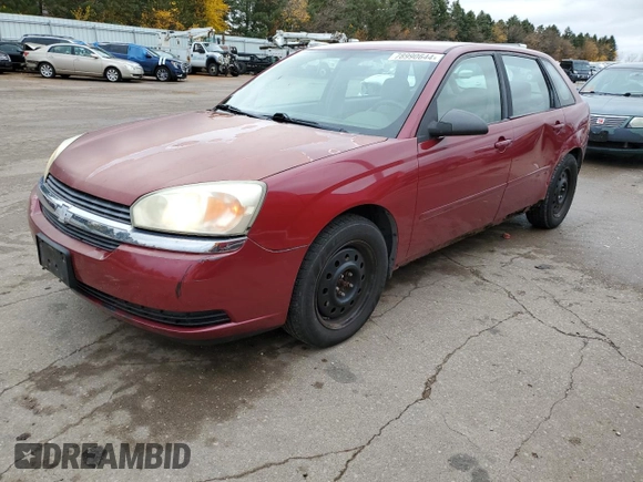 2005 Chevrolet Malibu Maxx LS with VIN 1G1ZT64805F191546, listed as a Copart auction lot 78990644 with 89,344 mi miles and Salvage Title. Bid and sale history available at carsss.com. Image 1.