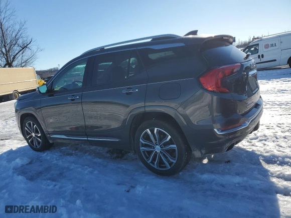 2019 GMC Terrain Denali with VIN 3GKALSEX1KL263007, listed as a Copart auction lot 88470195 with 75,081 mi miles and Salvage Title. Bid and sale history available at carsss.com. Image 2.