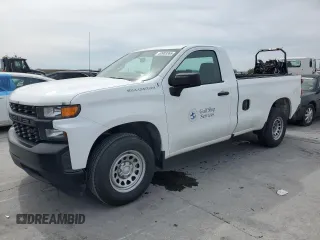 2020 Chevrolet Silverado 1500 Work Truck with VIN 3GCNWAEF5LG196279, listed as a Copart auction lot 50903365 with 119,004 mi miles and Salvage Title. Bid and sale history available at carsss.com. Image 1.