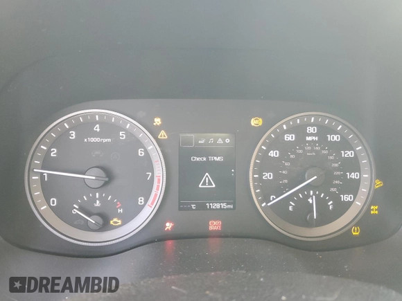 2017 Hyundai Tucson Limited z VIN KM8J3CA23HU319552, wystawiony jako Copart lot #48378565 z przebiegiem 112 815 mil mil oraz Szkoda całkowita • Salvage title. Historia ofert i sprzedaży dostępna na DreamBid. Obrazek 9.