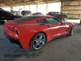 2015 Chevrolet Corvette 1LT with VIN 1G1YA2D73F5118809, listed as a Copart auction lot 52425605 with 0 mi miles and Salvage Title. Bid and sale history available at carsss.com. Image 3.