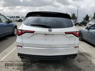 2022 Acura MDX w/Advance Package with VIN 5J8YE1H80NL036881, listed as a Copart auction lot 45519633 with 11,953 mi miles. Bid and sale history available at carsss.com. Image 6.