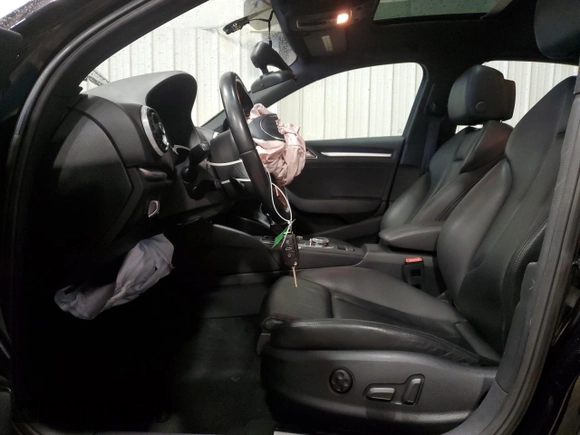 2016 Audi A3 Premium Plus with VIN WAUJ8GFF6G1036293, listed as a Copart auction lot 58696885 with 112,166 mi miles and Salvage title. Bid and sale history available at DreamBid. Image 7.