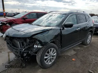 2019 Nissan Rogue S with VIN 5N1AT2MV6KC797056, listed as a Copart auction lot 50787335 with 131,485 mi miles and Salvage Title. Bid and sale history available at carsss.com. Image 1.