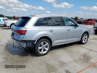 2020 Audi Q7 Premium z VIN WA1AJAF74LD008623, wystawiony jako Copart lot #55928345 z przebiegiem 47 211 mil mil oraz Szkoda całkowita • Salvage title. Historia ofert i sprzedaży dostępna na DreamBid. Obrazek 3.