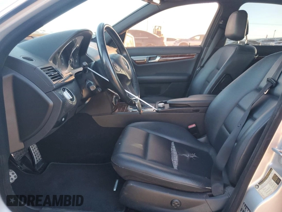 2011 Mercedes-Benz C 350 Sport with VIN WDDGF5GB2BR141092, listed as a Copart auction lot 84514624 with 139,550 mi miles and Salvage title. Bid and sale history available at DreamBid. Image 7.