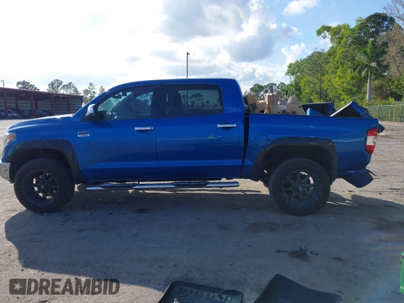 2017 Toyota Tundra 2WD Platinum with VIN 5TFGW5F1XHX225751, listed as a IAAI auction lot 41536231 with 159,962 mi miles. Bid and sale history available at carsss.com. Image 14.