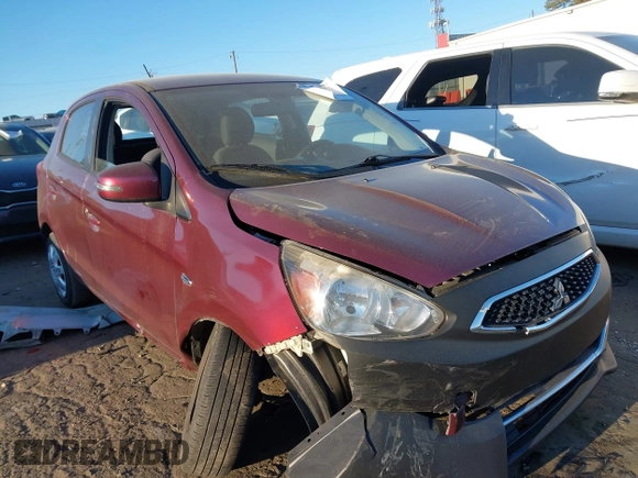 2017 Mitsubishi Mirage SE z VIN ML32A4HJ9HH008771, wystawiony jako IAAI lot #41890073 z przebiegiem 100 000 mil mil oraz . Historia ofert i sprzedaży dostępna na DreamBid. Obrazek 1.
