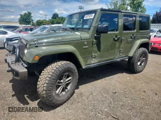 2016 Jeep Wrangler Unlimited Sahara с VIN 1C4HJWEG7GL258503, выставлен на аукционе Copart как лот 64876265 с пробегом 92 508 миль миль и Списание • Salvage title. История ставок и продаж доступна на DreamBid. Изображение 1.