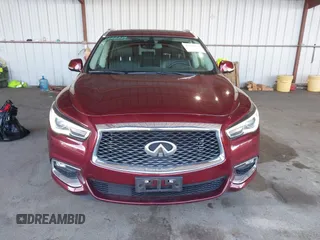 2019 Infiniti QX60 Luxe z VIN 5N1DL0MMXKC506230, wystawiony jako IAAI lot #41922656 z przebiegiem 63 621 mil mil oraz . Historia ofert i sprzedaży dostępna na DreamBid. Obrazek 12.