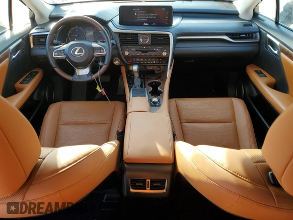 2022 Lexus RX with VIN JTJHZKEA8N2026084, listed as a Copart auction lot 62585643 with 24,654 mi miles and Clean Title. Bid and sale history available at carsss.com. Image 8.