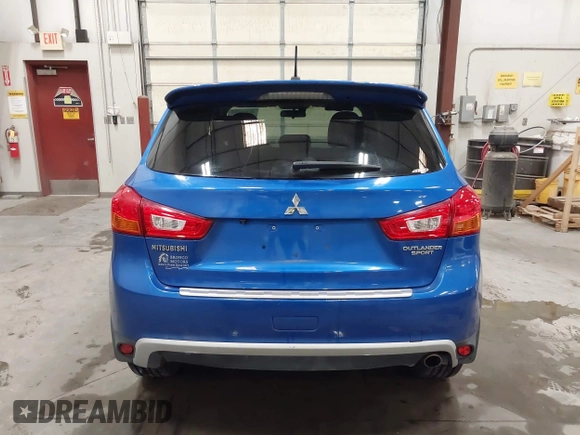 2015 Mitsubishi Outlander SE with VIN 4A4AR4AU1FE054804, listed as a IAAI auction lot 42325699 with 106,680 mi miles and . Bid and sale history available at DreamBid. Image 16.