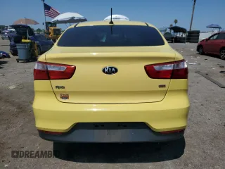 2016 Kia Rio LX with VIN KNADM4A38G6531473, listed as a Copart auction lot 64655924 with 99,744 mi miles and Salvage Title. Bid and sale history available at carsss.com. Image 6.