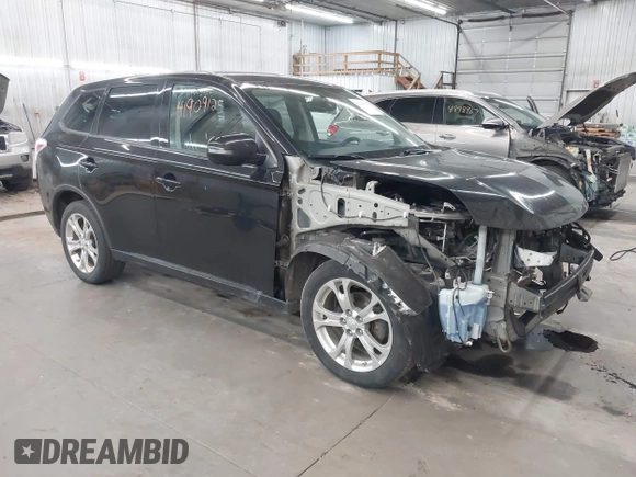 2015 Mitsubishi Outlander SE z VIN JA4AD3A35FZ008919, wystawiony jako IAAI lot #41909125 z przebiegiem 106 715 mil mil oraz . Historia ofert i sprzedaży dostępna na DreamBid. Obrazek 1.