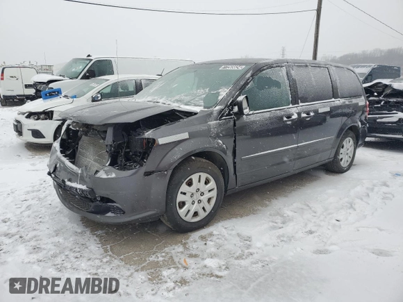 2017 Dodge Grand Caravan SE z VIN 2C4RDGBG8HR780586, wystawiony jako Copart lot #77265624 z przebiegiem 108 775 mil mil oraz Czysty tytuł • Clean title. Historia ofert i sprzedaży dostępna na DreamBid. Obrazek 1.