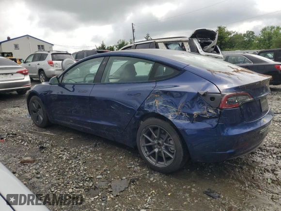 2021 Tesla Model 3 Long Range z VIN 5YJ3E1EB3MF924468, wystawiony jako Copart lot #55046745 z przebiegiem 29 446 mil mil oraz Szkoda całkowita • Salvage title. Historia ofert i sprzedaży dostępna na DreamBid. Obrazek 2.