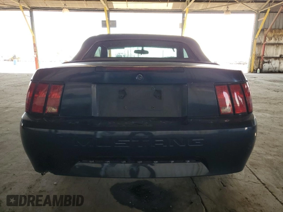 2003 Ford Mustang Deluxe with VIN 1FAFP44403F451821, listed as a Copart auction lot 52860955 with 133,780 mi miles and Clean Title. Bid and sale history available at carsss.com. Image 6.