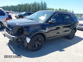 2016 Ford Police Interceptor Utility z VIN 1FM5K8AR7GGA78025, wystawiony jako IAAI lot #42454643 z przebiegiem 118 536 mil mil oraz . Historia ofert i sprzedaży dostępna na DreamBid. Obrazek 2.