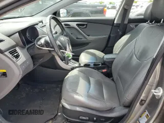 2013 Hyundai Elantra GLS with VIN 5NPDH4AE5DH199454, listed as a Copart auction lot 58515715 with 141,717 mi miles and Salvage title. Bid and sale history available at DreamBid. Image 7.