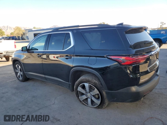 2022 Chevrolet Traverse LT Leather with VIN 1GNERHKW6NJ121880, listed as a Copart auction lot 77475194 with 97,546 mi miles and Salvage Title. Bid and sale history available at carsss.com. Image 2.