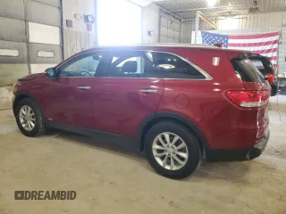 2017 Kia Sorento LX with VIN 5XYPGDA35HG331060, listed as a Copart auction lot 50092745 with 50,833 mi miles and Salvage Title. Bid and sale history available at DreamBid. Image 2.