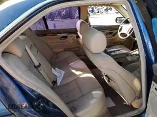 2001 BMW 7 Series 740iA with VIN WBAGG83441DN88645, listed as a Copart auction lot 81618074 with 0 mi miles and Clean Title. Bid and sale history available at carsss.com. Image 10.