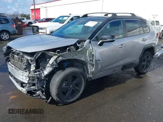 2021 Toyota RAV4 Hybrid XSE with VIN 4T3E6RFV1MU057532, listed as a IAAI auction lot 41713474 with 22,164 mi miles. Bid and sale history available at carsss.com. Image 19.
