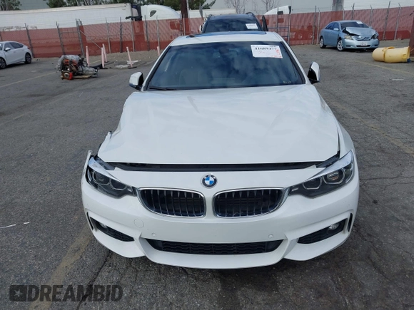 2019 BMW 4 Series 430i with VIN WBA4W3C5XKAF93081, listed as a IAAI auction lot 41689477 with 87,936 mi miles and . Bid and sale history available at DreamBid. Image 13.