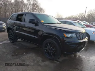 2019 Jeep Grand Cherokee Laredo E with VIN 1C4RJFAG4KC608897, listed as a IAAI auction lot 41771603 with 106,525 mi miles and . Bid and sale history available at DreamBid. Image 1.