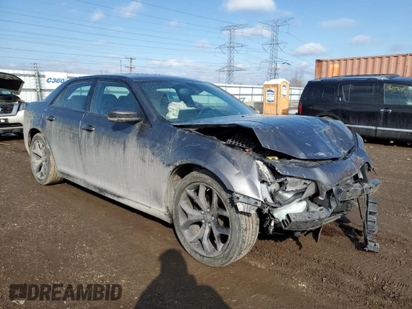 2021 Chrysler 300 S with VIN 2C3CCABG4MH536976, listed as a Copart auction lot 46870125 with 86,347 mi miles and Salvage Title. Bid and sale history available at DreamBid. Image 4.