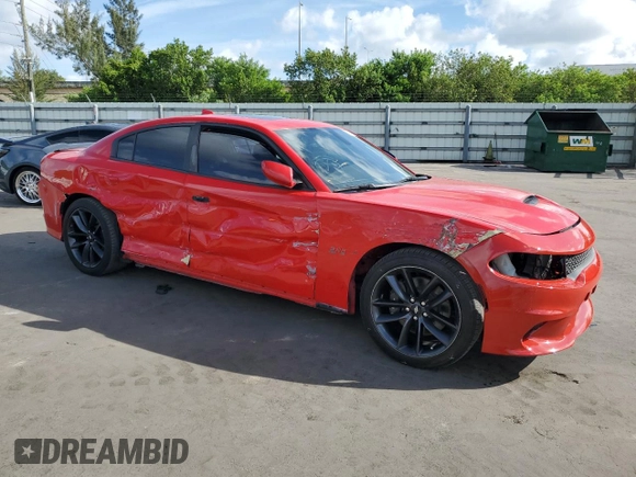 2020 Dodge Charger Scat Pack z VIN 2C3CDXGJ7LH232317, wystawiony jako Copart lot #61371305 z przebiegiem 22 761 mil mil oraz Czysty tytuł • Clean title. Historia ofert i sprzedaży dostępna na DreamBid. Obrazek 4.