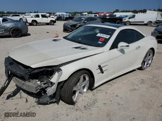 2014 Mercedes-Benz SL-Class SL 550 with VIN WDDJK7DA8EF021974, listed as a Copart auction lot 75754794 with 0 mi miles and Salvage Title. Bid and sale history available at carsss.com. Image 1.
