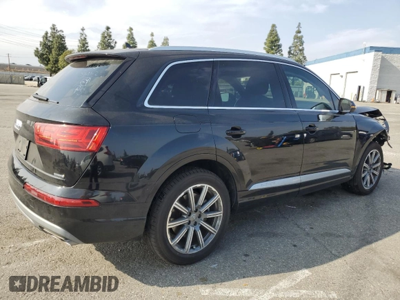 2019 Audi Q7 Premium with VIN WA1AHAF79KD040915, listed as a Copart auction lot 53300495 with 54,295 mi miles and Salvage title. Bid and sale history available at DreamBid. Image 3.