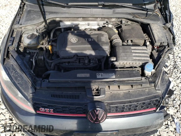 2016 Volkswagen Golf GTI S with VIN 3VW5T7AU5GM050341, listed as a Copart auction lot 48791595 with 157,442 mi miles and Salvage Title. Bid and sale history available at carsss.com. Image 11.
