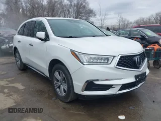 2020 Acura MDX with VIN 5J8YD4H30LL045764, listed as a IAAI auction lot 41697580 with 36,410 mi miles. Bid and sale history available at carsss.com. Image 1.