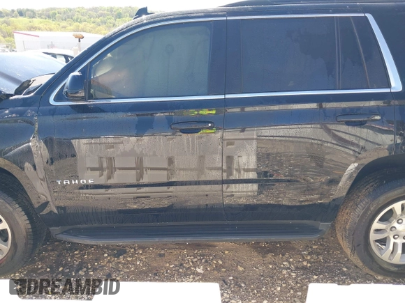 2020 Chevrolet Tahoe LS with VIN 1GNSCAKC6LR293472, listed as a IAAI auction lot 42014584 with 56,549 mi miles and . Bid and sale history available at DreamBid. Image 14.
