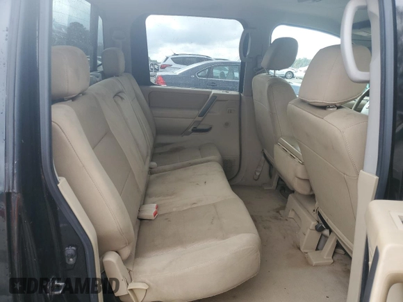 2008 Nissan Titan SE with VIN 1N6BA07D68N342272, listed as a Copart auction lot 42934295 with 354,687 mi miles and Salvage Title. Bid and sale history available at carsss.com. Image 10.