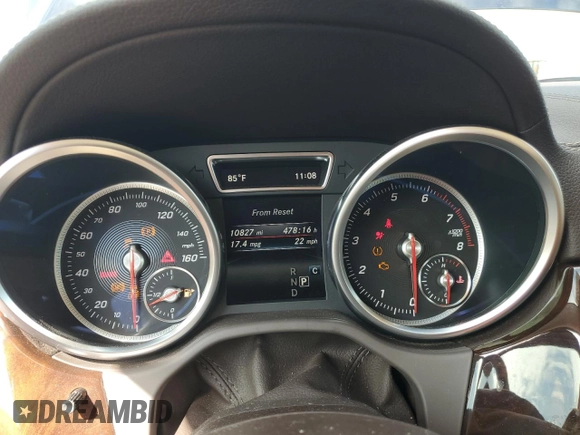 2018 Mercedes-Benz GLS 450 with VIN 4JGDF6EE2JB072018, listed as a Copart auction lot 72327534 with 10,827 mi miles and Non Repairable. Bid and sale history available at DreamBid. Image 9.