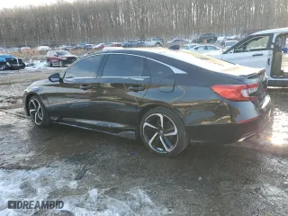2020 Honda Accord Sedan Sport with VIN 1HGCV1F3XLA085595, listed as a Copart auction lot 86136864 with 0 mi miles and Salvage Title. Bid and sale history available at carsss.com. Image 2.