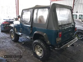 1995 Jeep Wrangler S with VIN 1J4FY19P0SP262341, listed as a IAAI auction lot 41672136 with 161,979 mi miles. Bid and sale history available at carsss.com. Image 3.