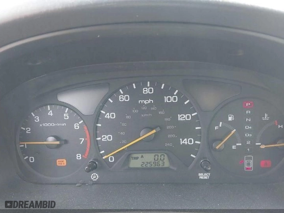 2001 Honda Accord Sdn EX w/Leather with VIN 1HGCG16591A044738, listed as a IAAI auction lot 42015929 with 225,963 mi miles. Bid and sale history available at carsss.com. Image 7.