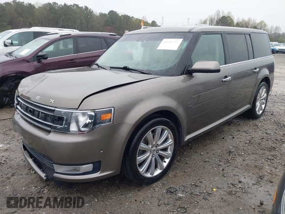 2014 Ford Flex Limited with VIN 2FMGK5D89EBD17931, listed as a IAAI auction lot 41852159 with 105,522 mi miles. Bid and sale history available at carsss.com. Image 19.