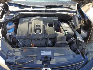 2012 Volkswagen Jetta Sedan SE w/Convenience & Sunroof with VIN 3VWDX7AJ0CM323024, listed as a Copart auction lot 46757115 with 0 mi miles and Salvage Title. Bid and sale history available at carsss.com. Image 13.